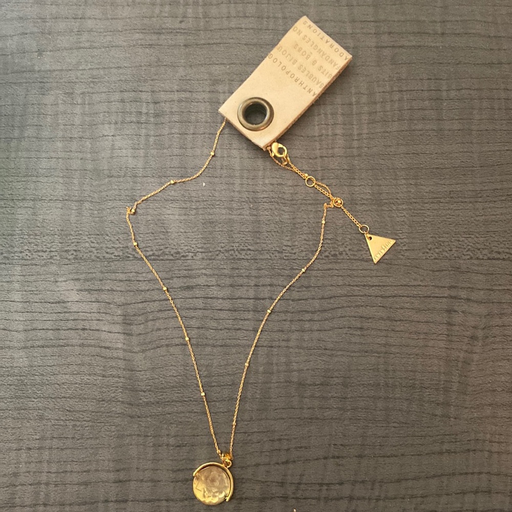 Antropologie LOVE Necklace